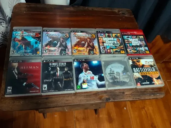 Lote de jogos Playstation 3