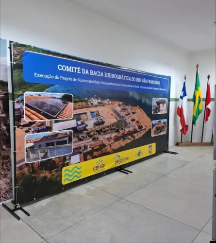 ESTRUTURA PARA BACK DROP 3X4 REGULÁVEL USADO APENAS UMA VEZ 