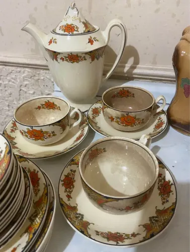 conjunto anos 40/50 porcelana inglesa