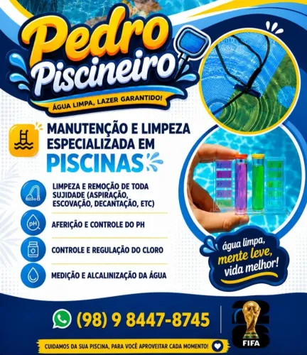 Pedro piscineiro 