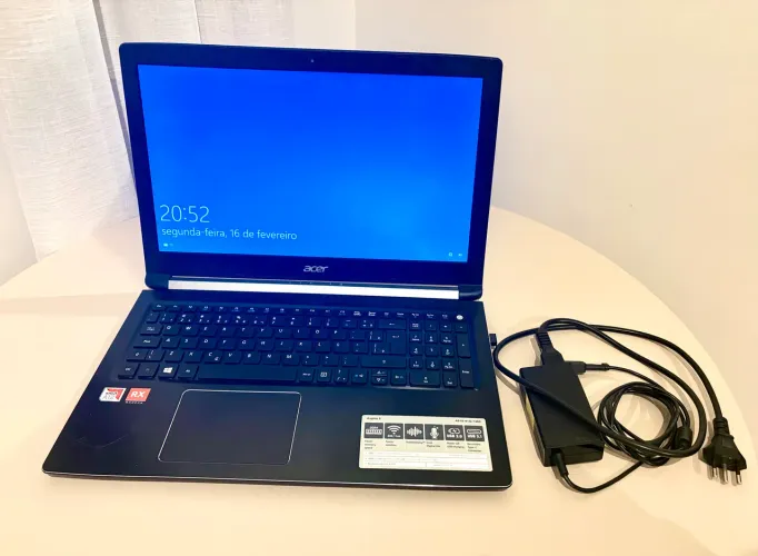 NOTEBOOK ACER ASPIRE GAMER A515-41G-1480 - TELA 15.6"