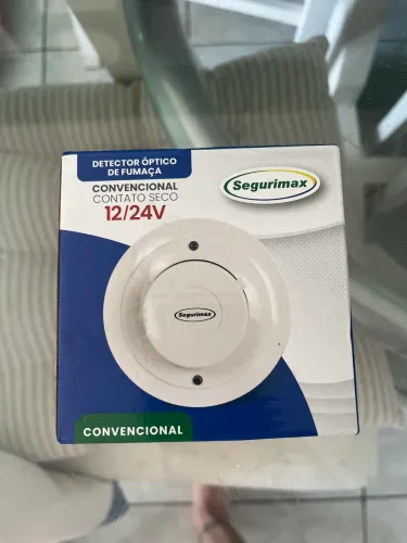 Detector de fumaça marca Segurimax