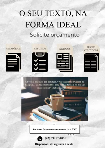 Formatação de TCC, Monografia e Artigo nas Normas ABNT