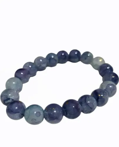 Pulseirinha de pedra tanzanita azul