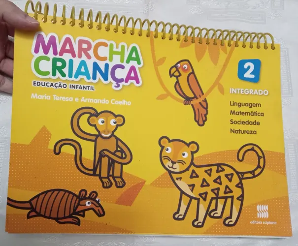 Livro didático Marcha Criança educação infantil integrado volume 2 do aluno