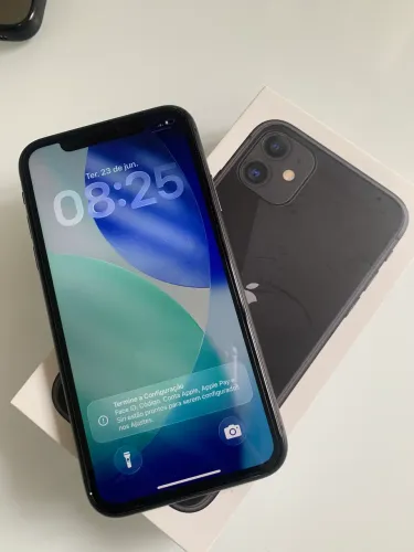 iPhone 11 64GB Preto - Funcionando Tudo!