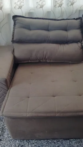 Vendo sofá marrom 