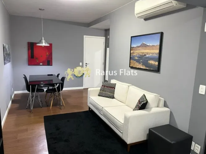 Flat para locação no Brooklin - Edifício Mandarim