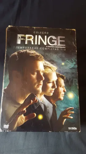 Coleção Box DVD Fringe A Grande Conspiração 1ª, 2ª e 3ª Temporadas