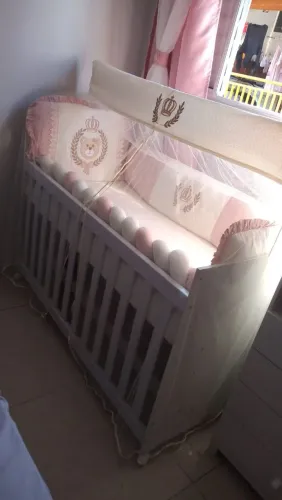 Kit berço ursinha menina COMPLETO