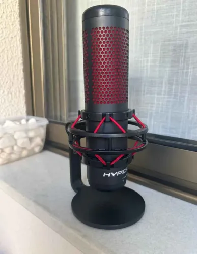 Microfone HyperX QuadCast - ALANZOKA