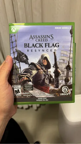 Jogo para Xbox séries assasins creed blackflag resynced