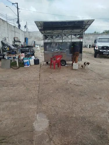 Trailer de lanche completo 