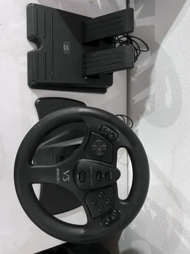 Volante v3 Nintendo 64 com defeito 