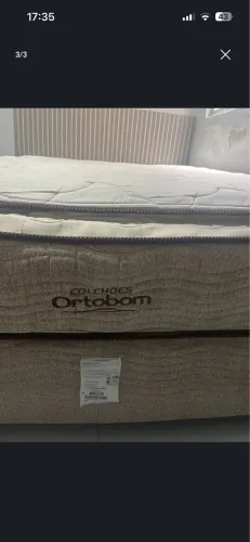 Vende se cama casal molas ensacadas pillow top