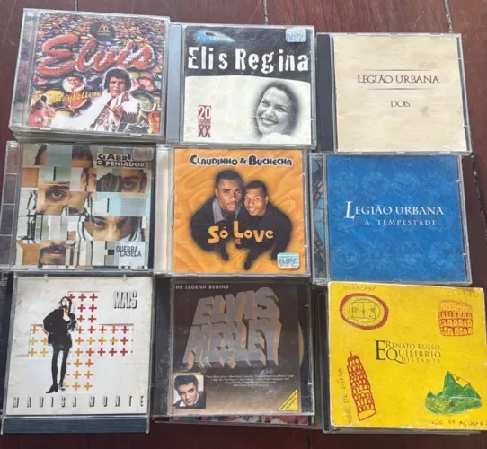 50 CDs antigos e raros