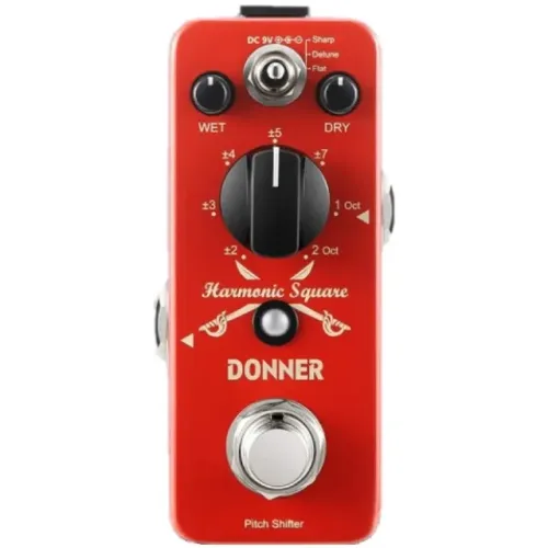 Pedal Oitavador Donner Octave Harmonic Square (NOVO)