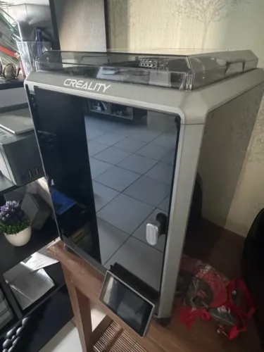 IMPRESSORA 3D CREALITY K1C (POUCO USO) + 2 rolos de filamento