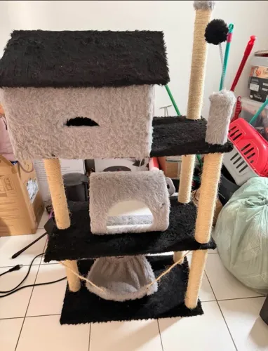 Casa arranhador para gatos