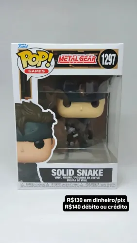 Funko Pop Solid Snake 1297