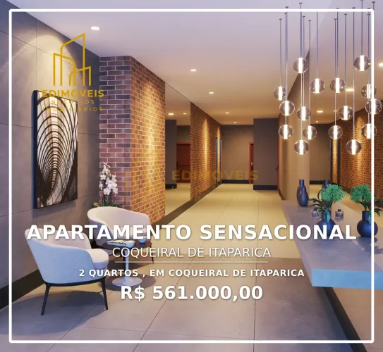 Apartamento Pronto para Morar em Coqueiral de Itaparica - Vila Velha