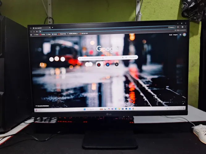 MONITOR LG, 24" 100HZ, FULLHD, IPS