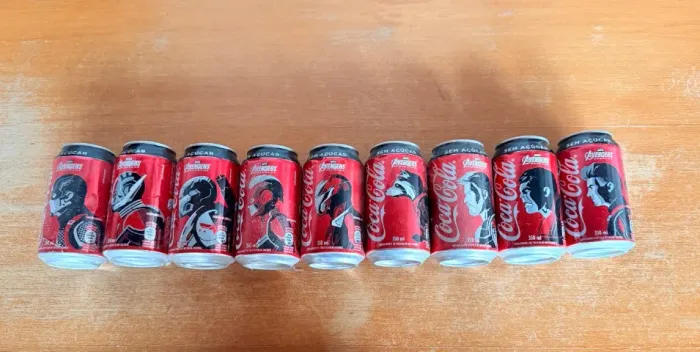 Coleção - Latinhas Coca-Cola Vingadores - 350 mL
