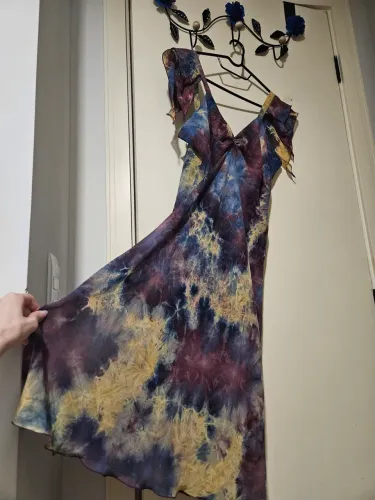vestido tie dye