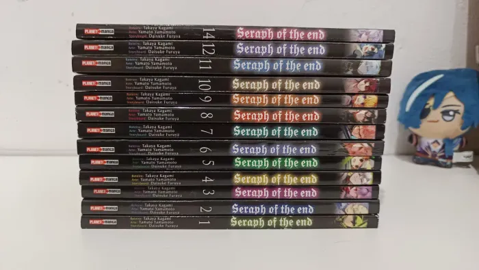 Mangá Owari no Seraph - Volumes 1 ao 12 e 14