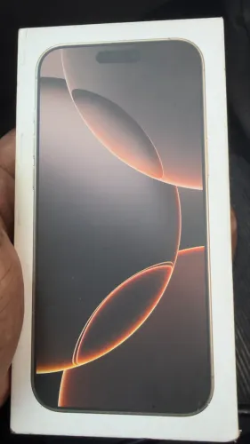 Caixa vazia iPhone 16 pro max