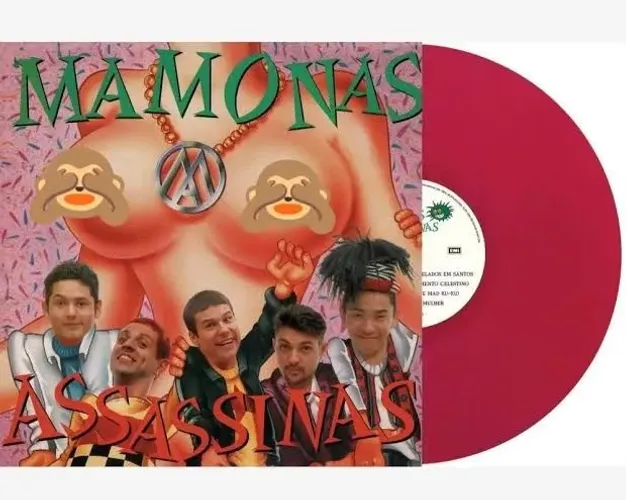 Vinil Mamonas Assassinas - Vermelho