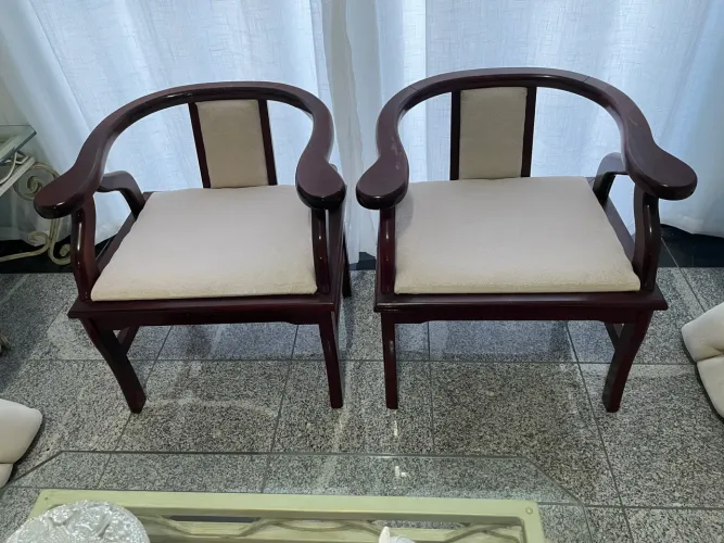 2 poltronas decorativas