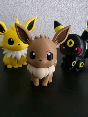 3d Evee Chibi Pokemon