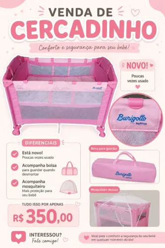 Vendo cercadinho