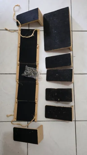 Kit gato parede MDF reforçado