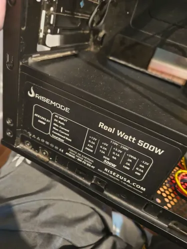 Fonte Risemode 500w com led