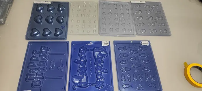 Moldes bwb - topo de bolo, coração e páscoa