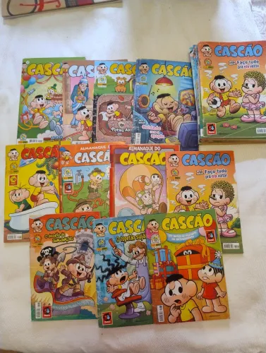 17 Gibis turma da mônica Cascão