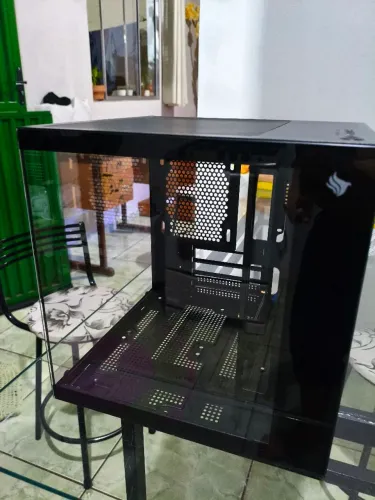 Gabinete aquário Pichau zero novo