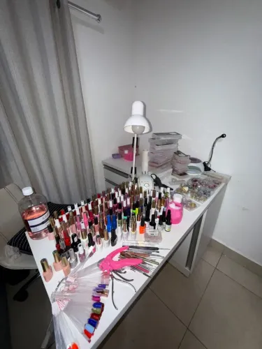 Material completo pra alongamento soft gel