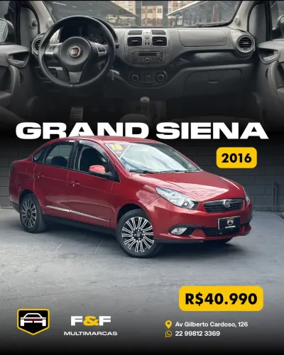 Fiat Grand Siena Essence 1.6 Flex 16V 2016