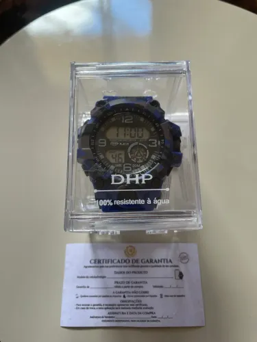 Relógio Dhp militar 100% á prova d água