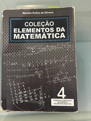 Elementos da matemática vol4 - complexos, polinômios e geometria analítica