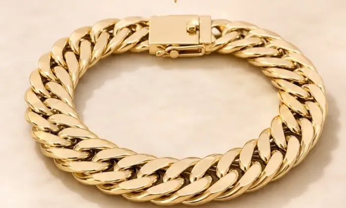 Pulseira Grumet Duplo em Ouro 18k 750