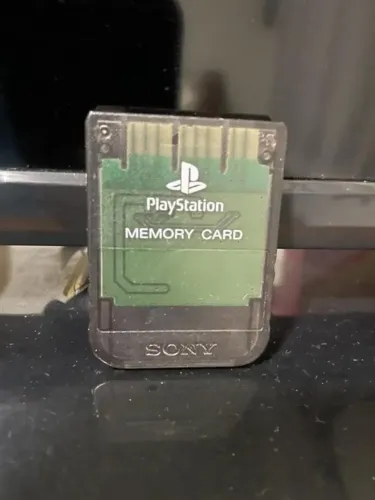 Memory Card Playstation 1 Slate Gray - Original