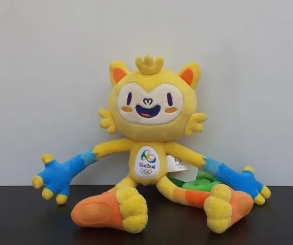 Mascote Vinicius Olimpíadas Rio 2016 Pelúcia Original