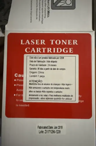 Toner Ciano HP Q6001A (124A) - Novo e Lacrado no Plástico