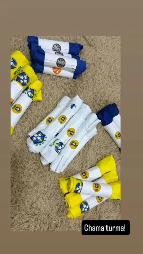 Vendo camisetas dry fit seleção brasileira.