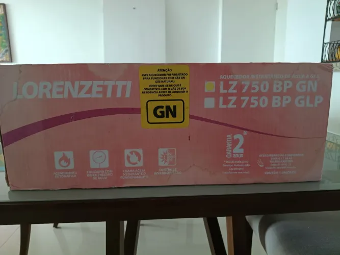 Aquecedor de água marca Lorenzetti