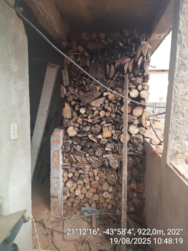 Vendo madeira para fogão a lenha